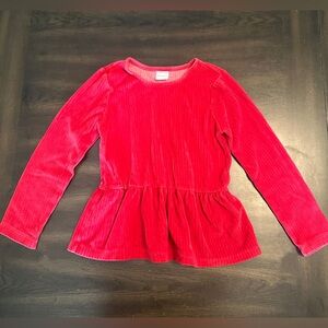 Hanna Andersson velour poplin